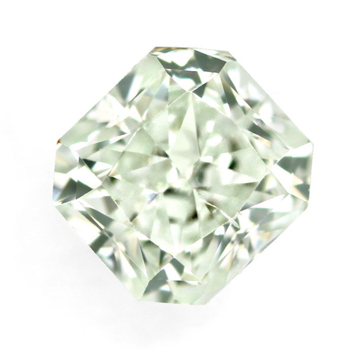 Foto 1 - Fancy Diamant Rectangular Light Green 0,17Carat mit IGI, D6766