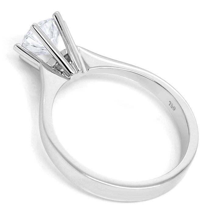 Foto 3 - Brillant Solitaer Ring 1,05ct Top Wesselton F Lupenrein, R7483