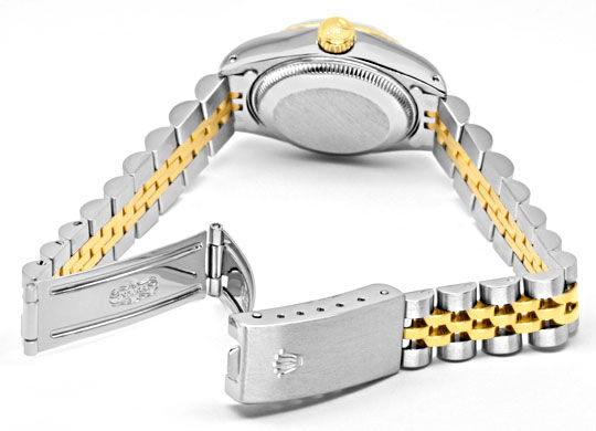 Foto 5 - Rolex Damen Uhr Oyster Perpetual Date Stahl-Gold Topuhr, U1303